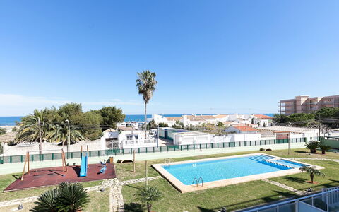 Dénia 766: Property, Swimming Pool, Building, Apartment, Resort, Real Estate, Architecture, House, Vacation, Condominium