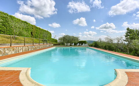 Barberino Valdelsa 155: Water, Cloud, Sky, Water Resources, Daytime, Swimming Pool, Green, Nature, Azure, Tree